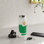 Cat Landscape 118A: Purrfect Campsite A Water Bottle Gallery Image 4