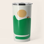 Cat Landscape 118A: Purrfect Campsite A Travel Mug Gallery Image 1