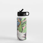 Tropical Girl  2 Water Bottle Gallery Image 1