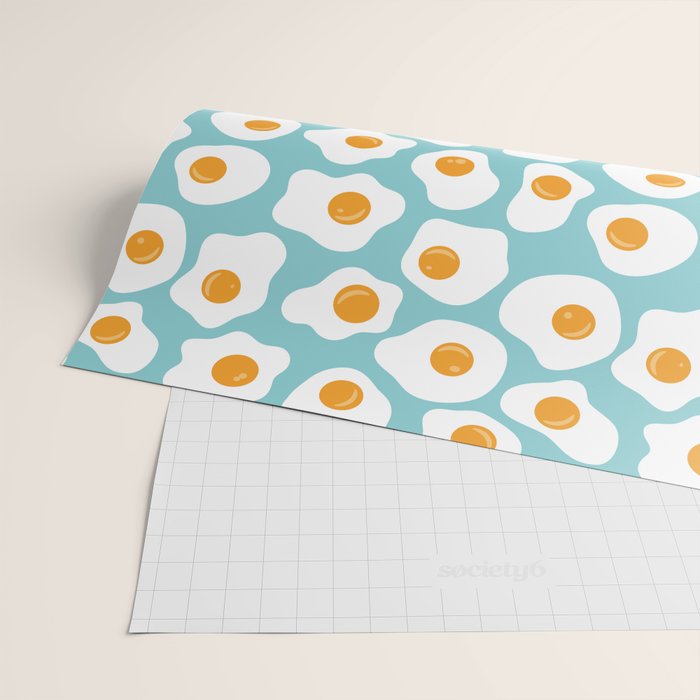 Fried Eggs Wrapping Paper Gallery Image 2