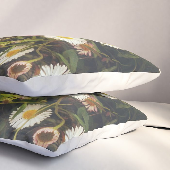 Wall of Daisies Pillow Sham Gallery Image 3