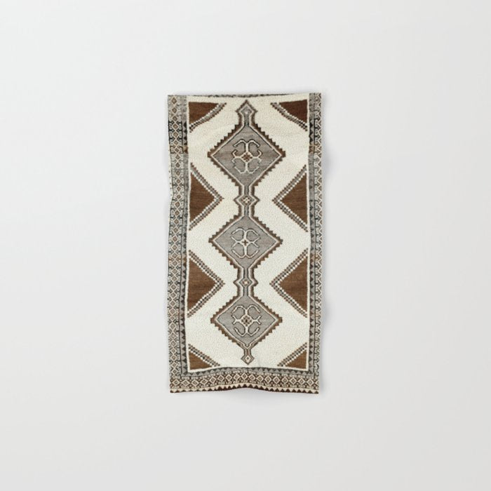 Luri Gabbeh  Antique Fars South West Persian Rug Print Bath Towel Gallery Image 1