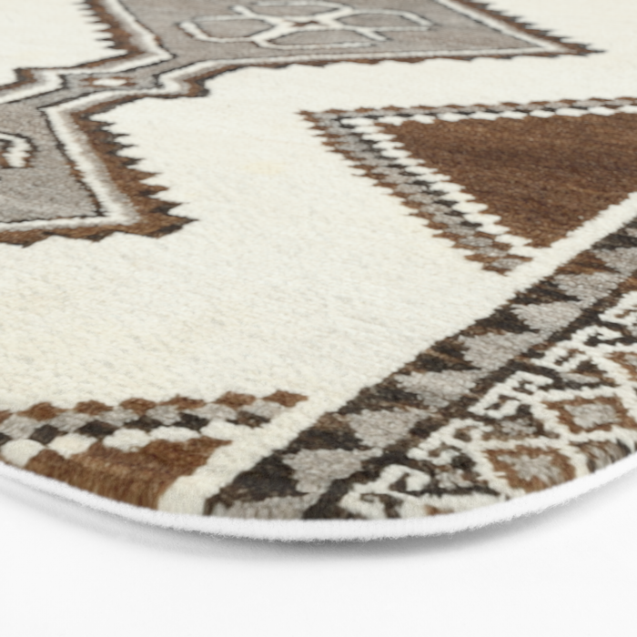 Luri Gabbeh  Antique Fars South West Persian Rug Print Bath Mat Gallery Image 3