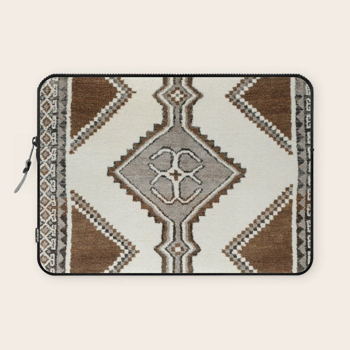 Luri Gabbeh  Antique Fars South West Persian Rug Print Laptop Sleeve Gallery Image 1