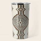 Luri Gabbeh  Antique Fars South West Persian Rug Print Travel Mug Gallery Image 1