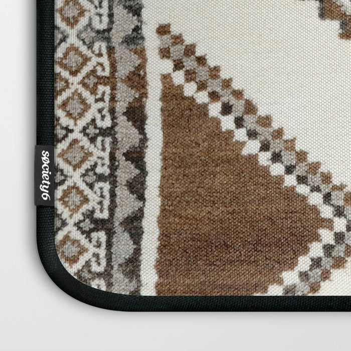 Luri Gabbeh  Antique Fars South West Persian Rug Print Laptop Sleeve Gallery Image 3