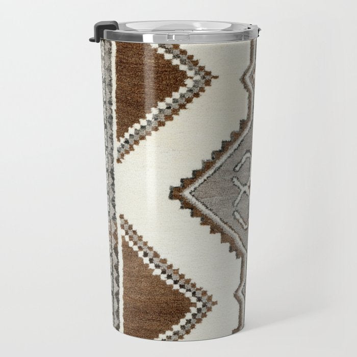 Luri Gabbeh  Antique Fars South West Persian Rug Print Travel Mug Gallery Image 3