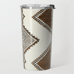 Luri Gabbeh  Antique Fars South West Persian Rug Print Travel Mug Gallery Image 2