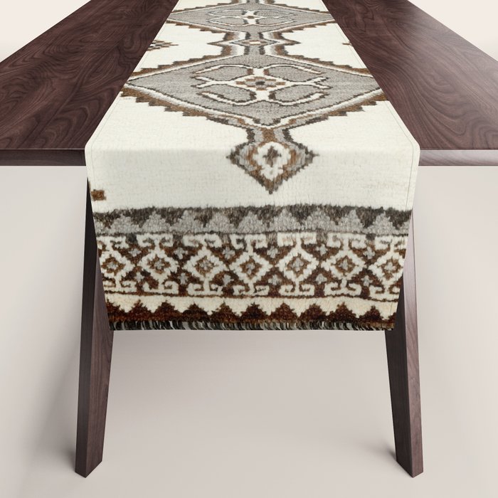 Luri Gabbeh  Antique Fars South West Persian Rug Print Table Runner Gallery Image 1