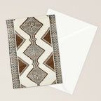 Luri Gabbeh  Antique Fars South West Persian Rug Print Stationery Card Gallery Image 2