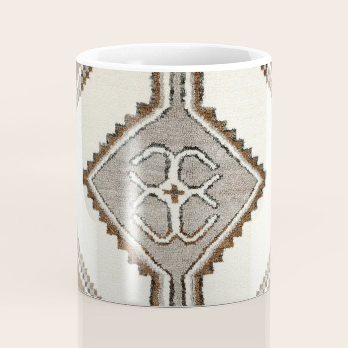 Luri Gabbeh  Antique Fars South West Persian Rug Print Coffee Mug Gallery Image 4