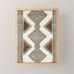 Luri Gabbeh  Antique Fars South West Persian Rug Print Mini Art Print Gallery Image 1