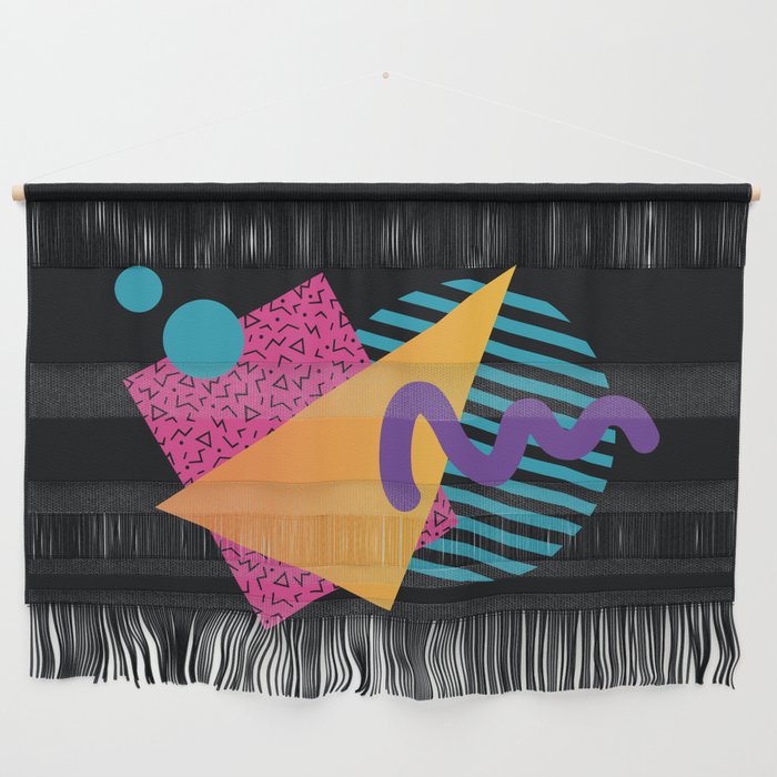 Memphis Pattern 29 / 80s - 90s Retro Wall Hanging Gallery Image 1