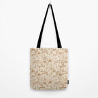 Baja - ochre gold Tote Bag Gallery Image 2