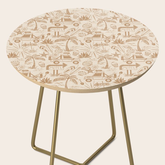 Baja - ochre gold Side Table Gallery Image 2