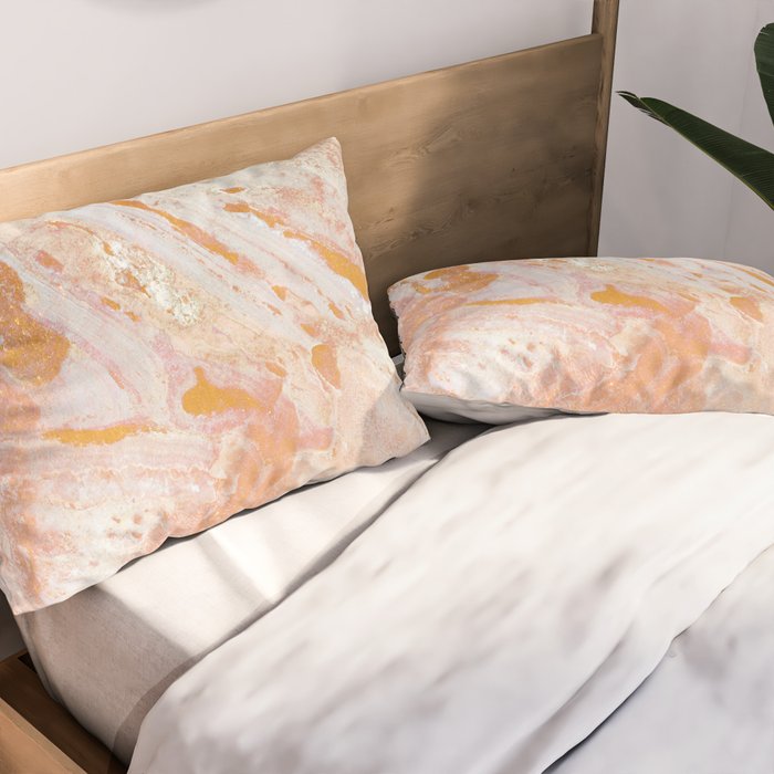Gold Feelings Pillow Sham Gallery Image 2