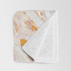 Gold Feelings Throw Blanket Gallery Image 3
