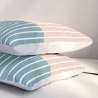 Color Block Line Abstract VII Pillow Sham Gallery Image 3