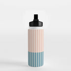 Color Block Line Abstract VII Water Bottle Gallery Image 2