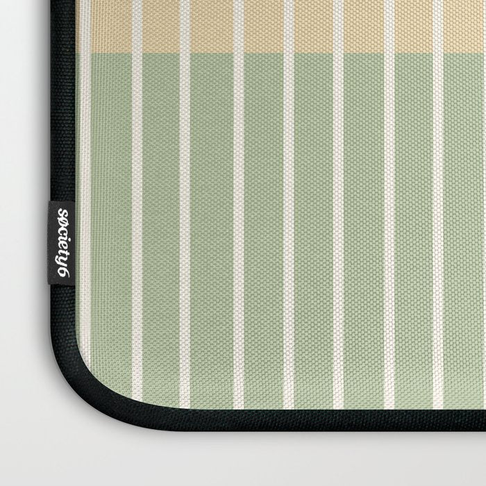 Color Block Line Abstract VII Laptop Sleeve Gallery Image 3