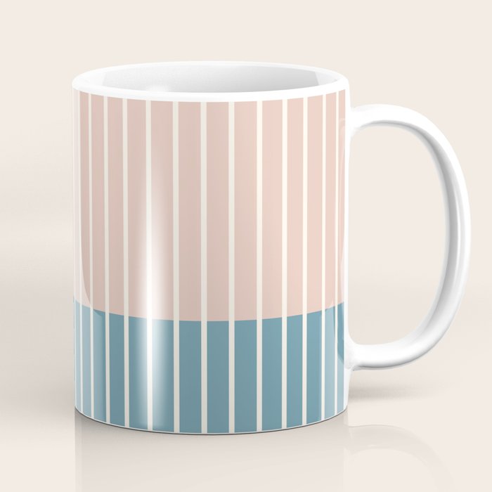 Color Block Line Abstract VII Coffee Mug Gallery Image 1