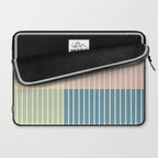 Color Block Line Abstract VII Laptop Sleeve Gallery Image 2