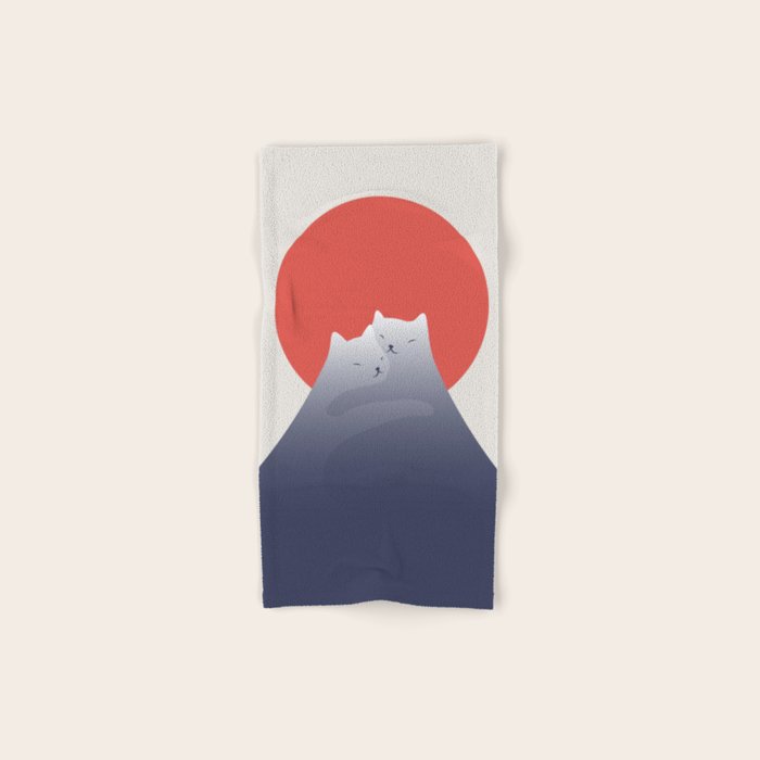 Cat Landscape 98 Bath Towel Gallery Image 1