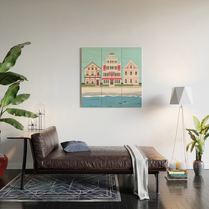 Cape May Summer Wood Wall Art Gallery Image 2