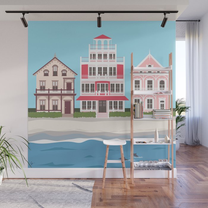 Cape May Summer Wall Mural Gallery Image 1
