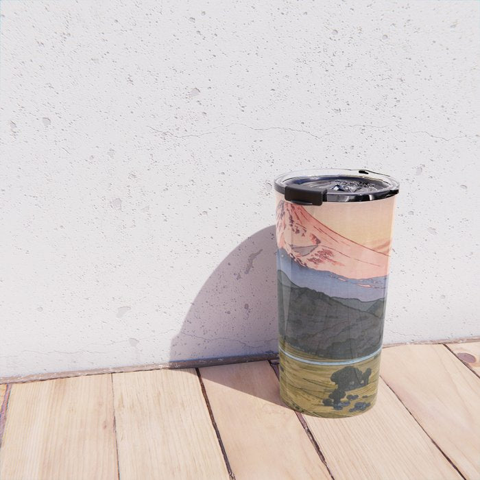 Yoshida Toshi Mt Fuji from Ohito Morning Travel Mug Gallery Image 4