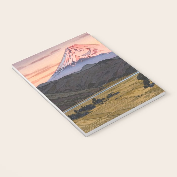 Yoshida Toshi Mt Fuji from Ohito Morning Notebook Gallery Image 3
