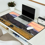 Yoshida Toshi Mt Fuji from Ohito Morning Desk Mat Gallery Image 2