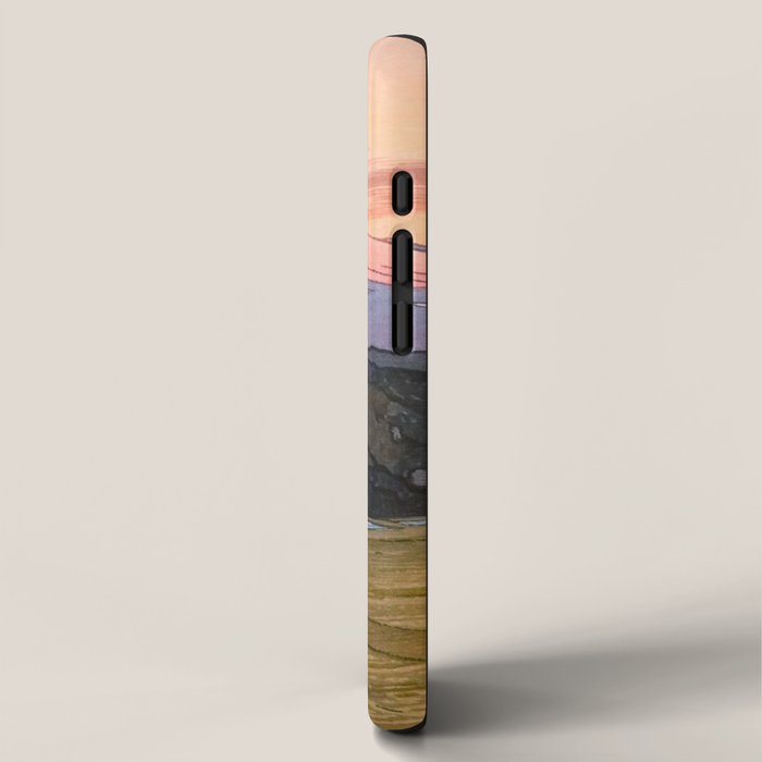 Yoshida Toshi Mt Fuji from Ohito Morning iPhone Case Gallery Image 2