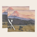Yoshida Toshi Mt Fuji from Ohito Morning Placemat Gallery Image 1
