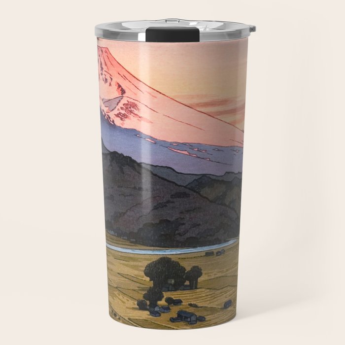 Yoshida Toshi Mt Fuji from Ohito Morning Travel Mug Gallery Image 1