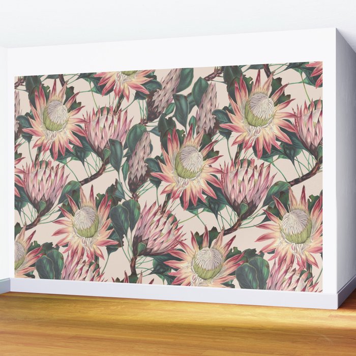 Vintage Garden XVI Wall Mural Gallery Image 2