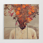 Bright Bloom Wood Wall Art Gallery Image 1