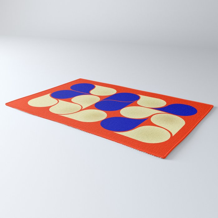 Mid-century geometric shapes-no10 Rug Gallery Image 3