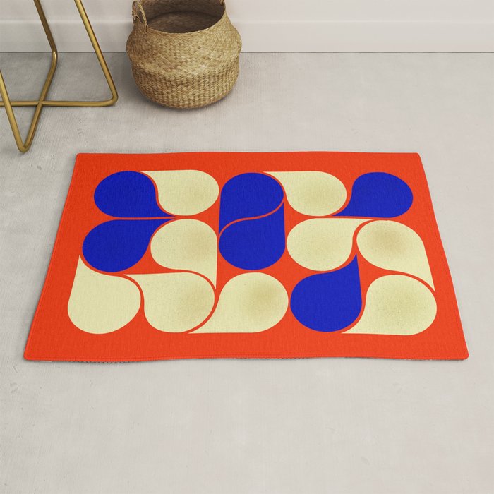 Mid-century geometric shapes-no10 Rug Gallery Image 1