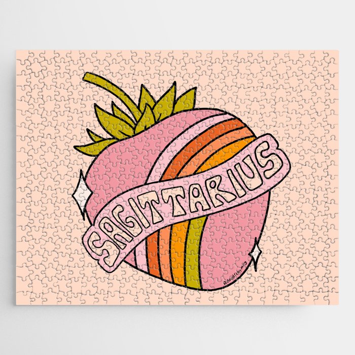 Sagittarius Strawberry Jigsaw Puzzle Gallery Image 1