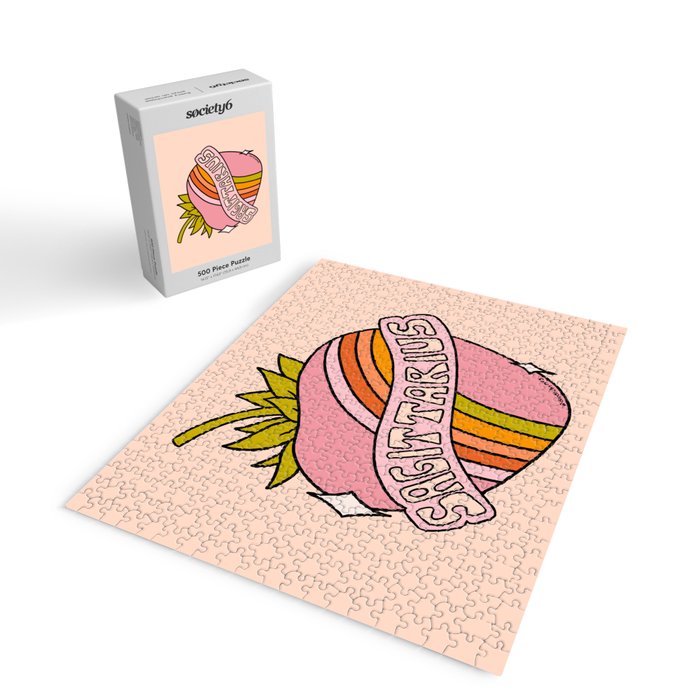 Sagittarius Strawberry Jigsaw Puzzle Gallery Image 2