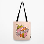 Sagittarius Strawberry Tote Bag Gallery Image 2