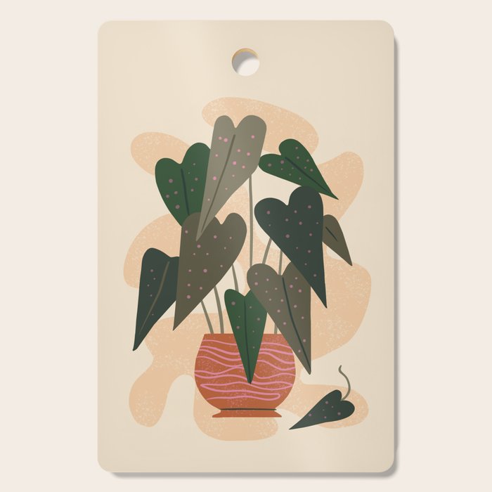 Hello Begonia Cutting Board Gallery Image 1