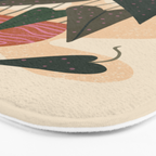 Hello Begonia Bath Mat Gallery Image 3