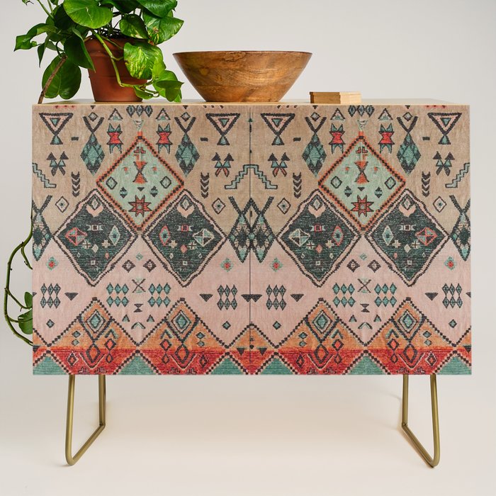 Moroccan Berber Traditional Rug Design Credenza Gallery Image 1