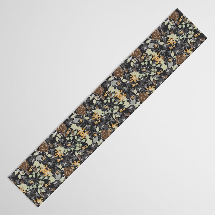 Vintage Midnight Florals Table Runner Gallery Image 3