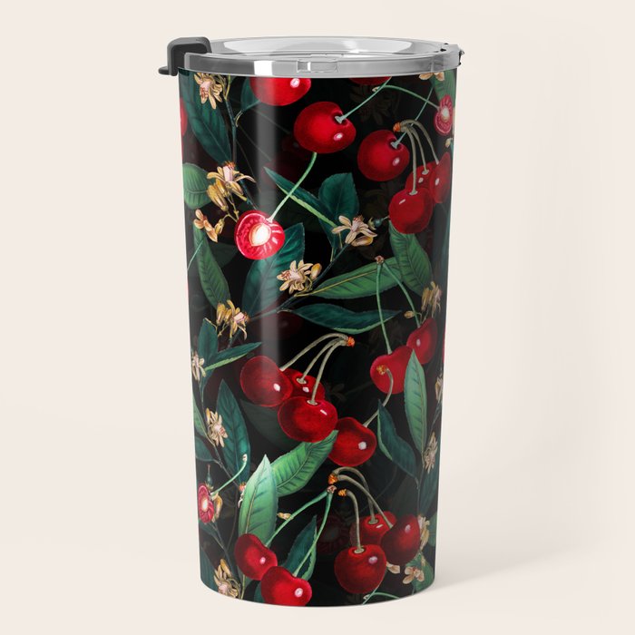 Sweet Cherry III Travel Mug Gallery Image 3