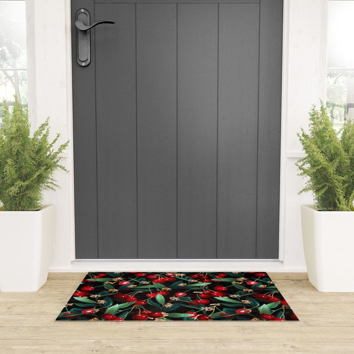 Sweet Cherry III Welcome Mat Gallery Image 3