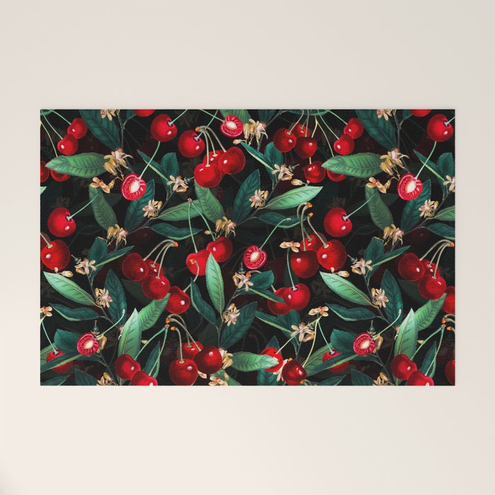 Sweet Cherry III Welcome Mat Gallery Image 1