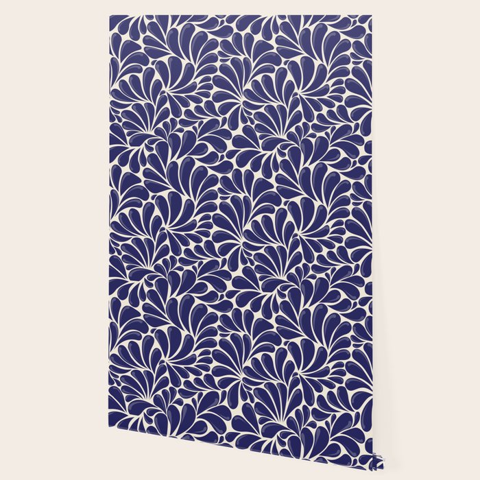 Mexican Talavera Organic Shapes by Akbaly Wallpaper Gallery Image 2